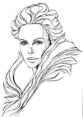 Charlize drawing