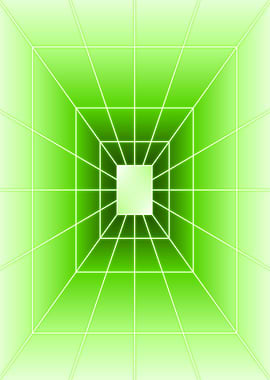 Green Rectangle Light