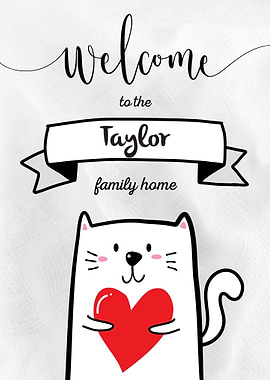 Taylor Family Home Cat