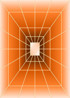 Orange Rectangle Light