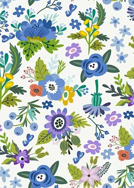 Spring Floral Pattern 06