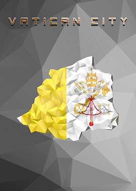 Vatican City Country Map
