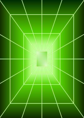 Green Rectangle Dark