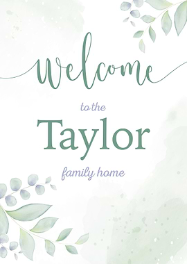 Welcome Taylor Family