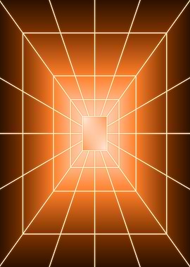 Orange Rectangle Dark