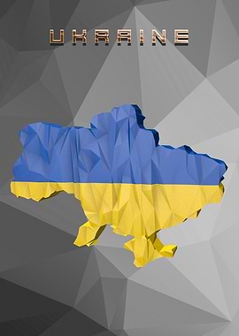 Ukraine Country Map