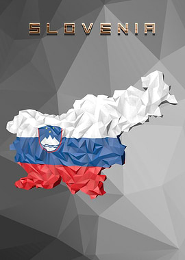 Slovenia Country Map