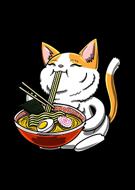 Anime Cat Ramen