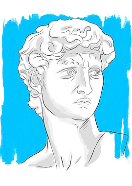 Denizko Art Statue Head