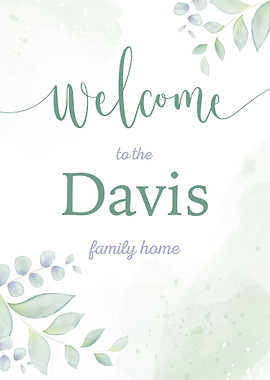 Welcome Davis Family