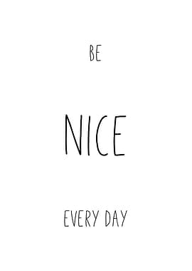 Be Nice Every Day