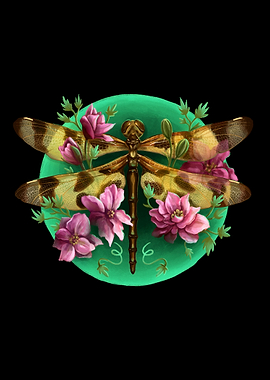 Halloween Pennant Dragonfy