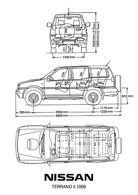 BNW Nissan Terrano II 1998