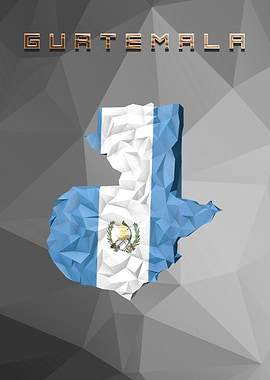 Guatemala Country Map