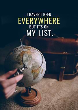 Everywhere is on my List
