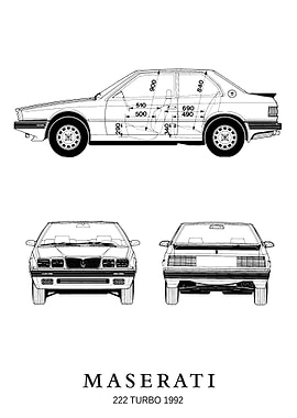 BNW Maserati 222 Turbo 199