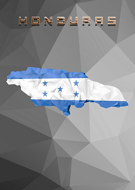 Honduras Country Map