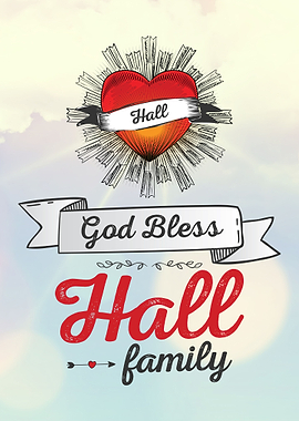 God Bless Hall Family