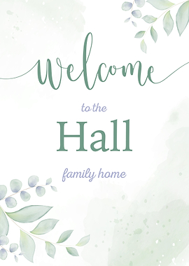 Welcome Hall Family