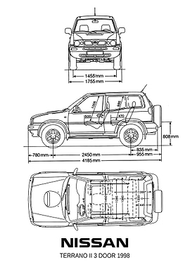 BNW Nissan Terrano II 3 DO