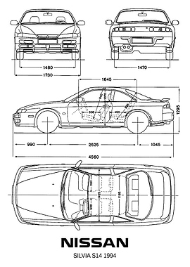 BNW Nissan Silvia S14 1994