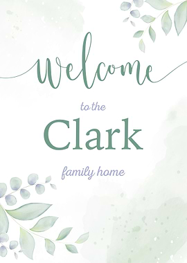 Welcome Clark Family