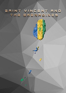 Saint Vincent Country Map