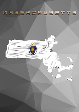 Massachusetts State Map