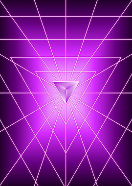 Magenta Triangle Dark