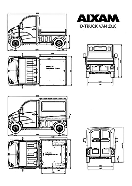 BNW Aixam DTruck Van 2018