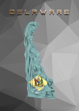 Delaware State Map