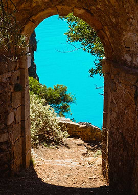 Ruins Arch Gate Entrance O