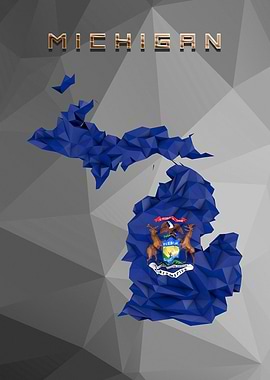 Michigan State Map