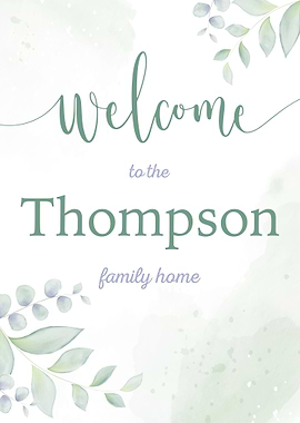 Welcome Thompson Family