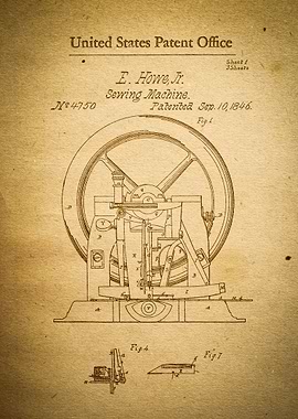Sewing Machine Patent