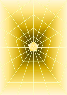 Yellow Pentagon Light