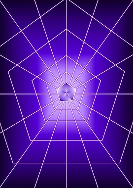 Purple Pentagon Dark