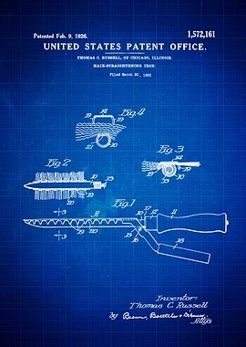 Curling Iron Patent