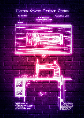 Sewing Machine Table