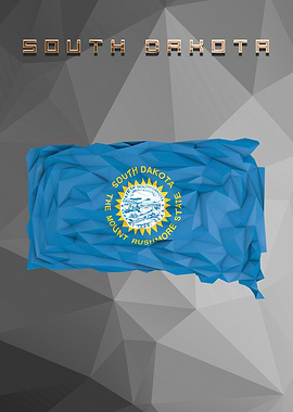 South Dakota State Map