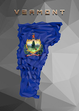 Vermont State Map