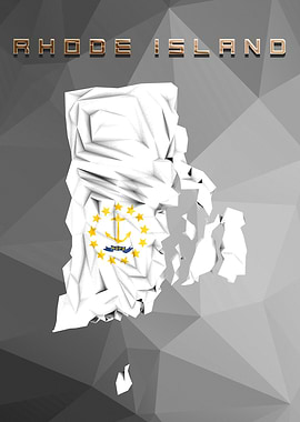 Rhode Island State Map