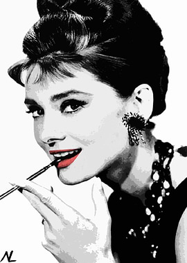 Hepburn Pop Art