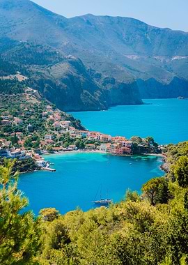 Mediterranean Seashore In