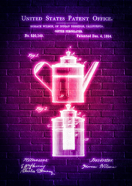 Coffee Percolator Patent