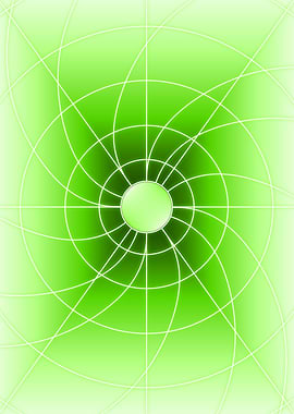 Green Spiral Light