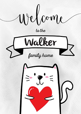 Walker Family Home Cat