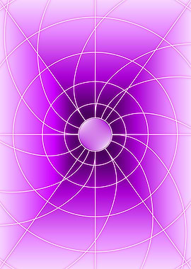Magenta Spiral Light