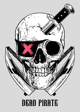 Dead Pirate Skull