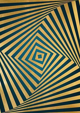 Twist Turn Square Illusion